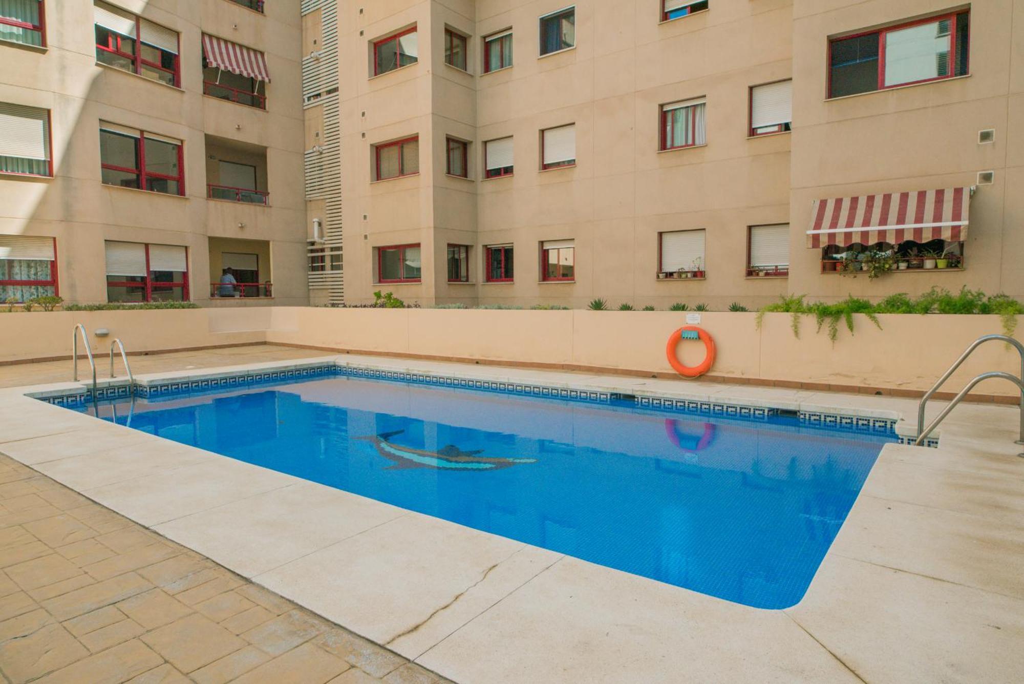 Malaga Estacion Ave Playa Apartment Bagian luar foto